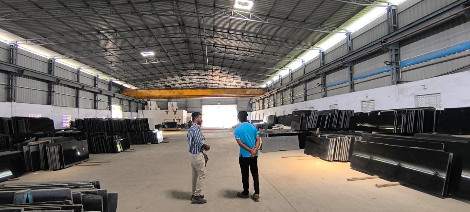 Granite slabs